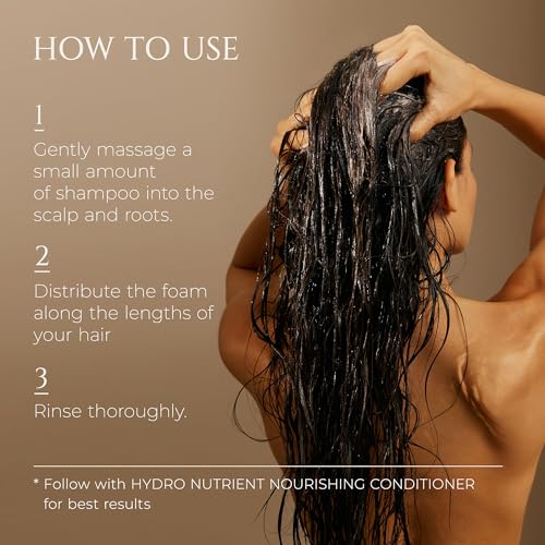 Hydrating Moisturizing Shampoo for Dry Frizzy Hair – 27.05 Fl Oz (Pack of 1)