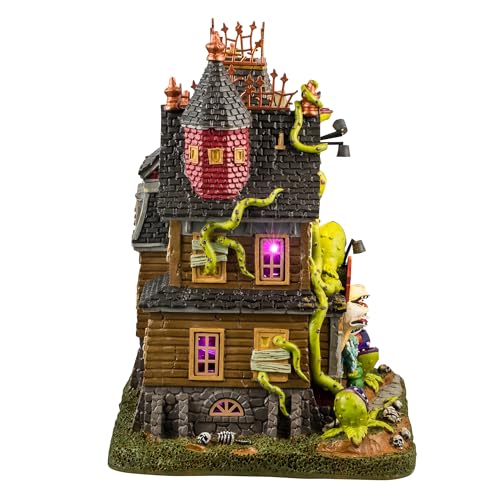 Lemax The Living End Battery-Operated Lighted Building #45207
