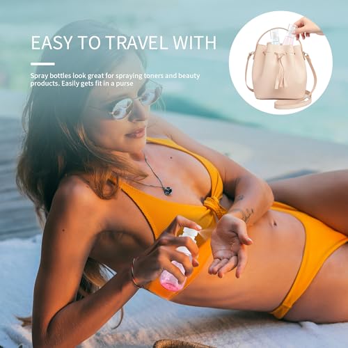 27 Pcs Travel Spray Bottles Set - 2oz Leak Proof Refillable Mist Containers – Mix-3