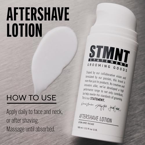 Men's Aftershave Lotion - Moisturizes & Refreshes Skin, 3.3 oz
