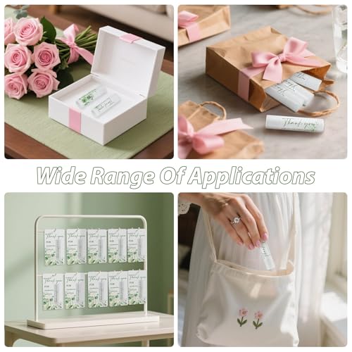 Vanilla Lip Balm Set - 30 Bulk Wedding & Party Favors, Bridal Gifts