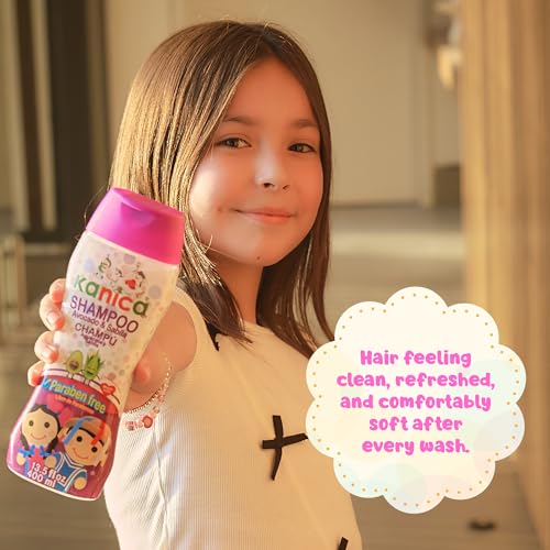 Kids Shampoo with Avocado & Aloe Vera, Gentle & Nourishing, 13.5 Fl Oz Pack of 2