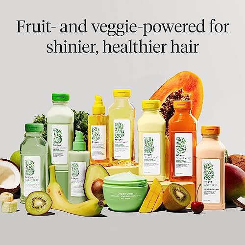 Briogeo Superfoods Banana + Coconut Nourishing Conditioner, Replenish Dull, Dry Hair and Supports Healthy Hair and Scalp, Moisturizing for All Hair Textures, Vegan, Cruelty-Free