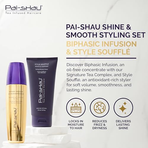 Smoothing Duo - Biphasic Infusion & Style Soufflé Oil-Free Hair Care Set