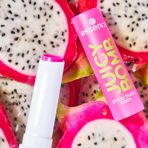 essence Juicy Butter Balm Holiday Gift Set | 5 Vegan & Cruelty-Free Lip Balms | Stocking Stuffer for Beauty Lovers