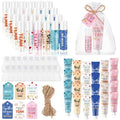 24set/96pcs Best Team Ever Gifts Team Appreciation Thank You Gifts for Coworkers Women Employee Appreciation Gift Party Favors Basket Stuffers Items Travel Hand Lotion and Lip Balm Set