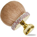 Extra Large Body Makeup Brush, Kabuki Brush for Self Tanner and Back Applicator, 2.5 to 2.9 inches, Ideal For Face, Legs, And Body, Includes Drawstring Bag, (Pink Diamond)