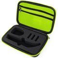 LinMei Travel Trimmer Case Compatible with One Blade QP6510/70 QP6520/70 Pro Wet Dry Electric Shaver Hard Portable Storage Carrying Case for Shavers and Accessories