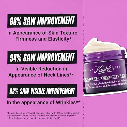 Kiehl's Super Multi-Corrective Face and Neck Cream 50ml - Anti-Aging Moisturizer