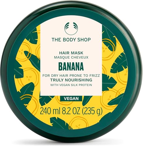 Vegan Banana Hair Mask - Nourishing Weekly Treatment for Dry or Damaged Hair