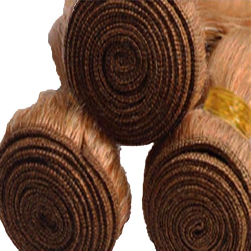 Human Hair Extensions 300g 26 28 30 Inch Light Brown Straight Bundles - Variation of 26 28 30 Inch / #30 Dark Brown S