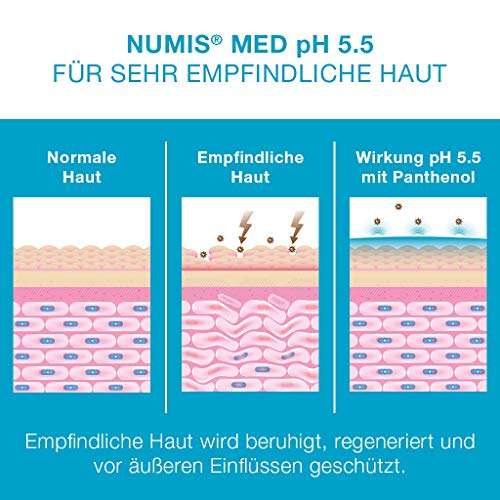 numis med Face Cream pH 5.5 - Skin Soothing Day Cream for Very Sensitive & Sensitive Skin - Vegan Face Care without Silicone, Parabens & Mineral Oil - Skin Care Face Cream (1 x 50 ml)