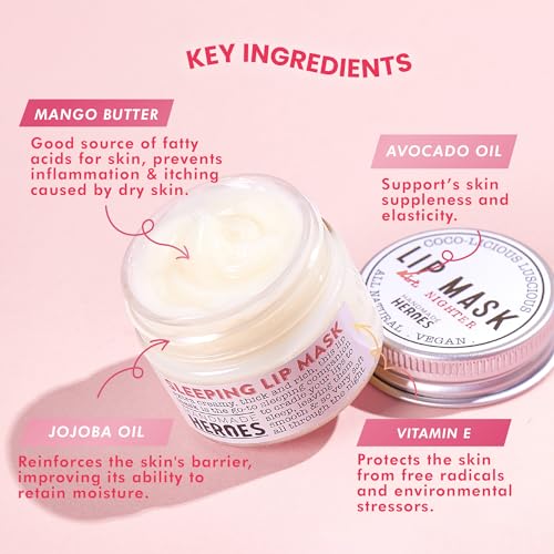 Perfect Pout & Glowing Skin Set: Handmade Heroes 100% Natural Vegan Lip Mask & Bakuchiol Booster Oil