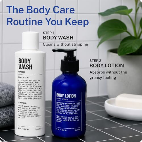 Blu Atlas Men’s Body Wash - Sulfate-Free, Classic Scent, 8 oz - Classic / 8 Fl Oz