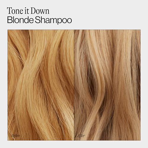 Eva NYC Purple Shampoo for Toning Blonde Hair - Gentle Formula for Blonde, Gray + Lightened Hair - Adds Shine + Softens - Anti-Brass Formula for Salon Fresh Results - Ginger Rose Scent - 10 fl oz