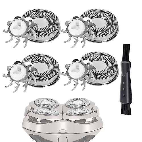 Shaver Replacement Blades Compatible with Skull Shaver Pitbull Gold Shaver£¬Men's Electric Shaver Replacement Heads,Replacement Heads for Electric Shaver£¬4Count