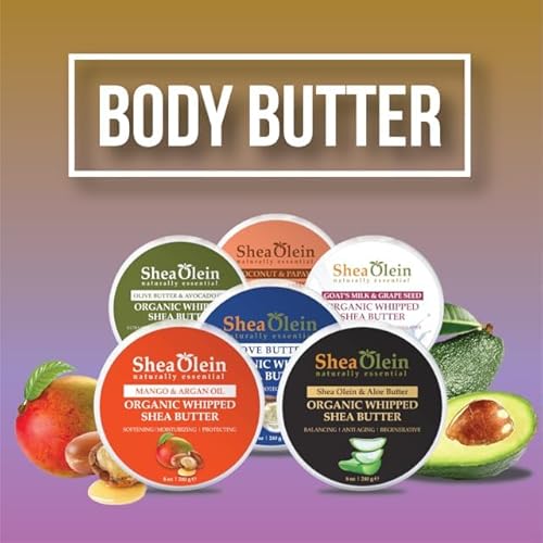 SheaOlein Naturally Essential Shea Olein & Aloe Butter LUXURY BODY BUTTER