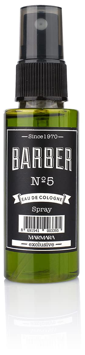 Travel Size Marmara Barber Cologne (50ml) - Ideal for Modern Barbers & Shaving Enthusiasts