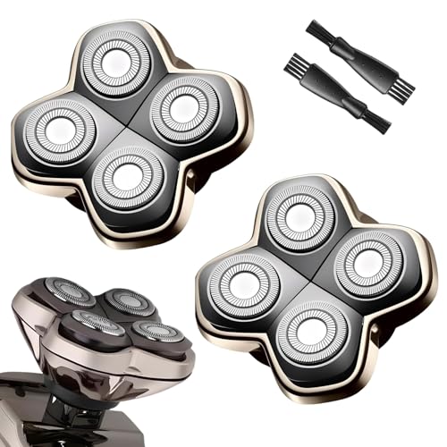 2 Pack Universal Replacement Blades for Pitbull Shaver - Compatible with Gold, Silver, Diamond Pro Models Variation of THIS listing