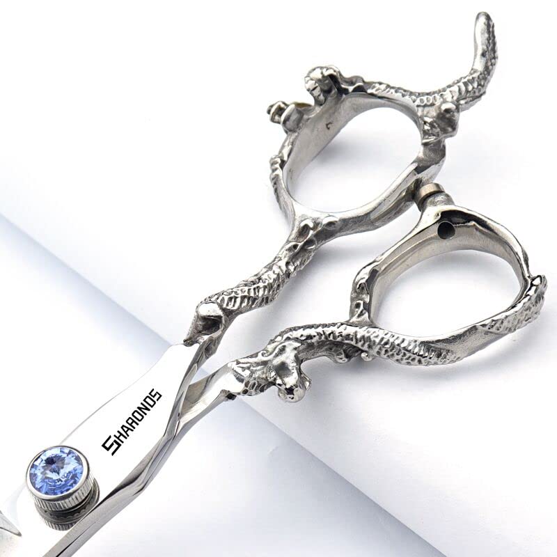 6-Inch Japanese Hair Scissors Set - 440C Stainless Steel, Razor Edge, 3 Pieces with Gift Bag - Variation of THIS listing