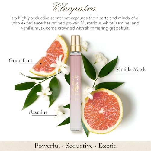 Tocca Cleopatra Women's Perfume Travel Spray 0.34 Fl Oz - Seductive Floral Fragrance