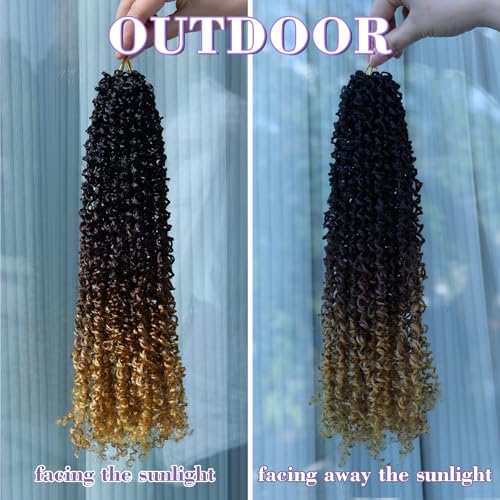 Igrina 12 Inch Yanky Twist Crochet Hair 240 Strands OT30/27 - Handmade, Lightweight, Reusable