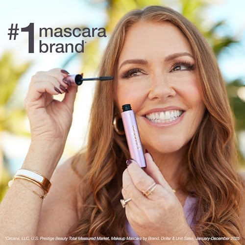 Tarte Tartelette Tubing Mascara - Black Full Size, Longwear, Volumizing & Curling, 24Hr Smudge-Proof, Vegan & Cruelty-Free