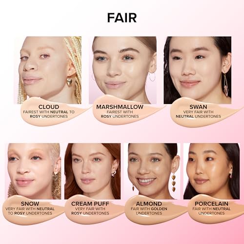 Full-Coverage Hydrating Concealer with Hyaluronic Acid & Coconut Water - Natural Finish, 0.45 Fl Oz