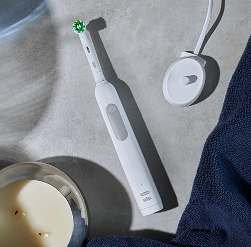 Electric Toothbrush Replacement Heads - CrossAction, 2 Count, White / 1 Pack