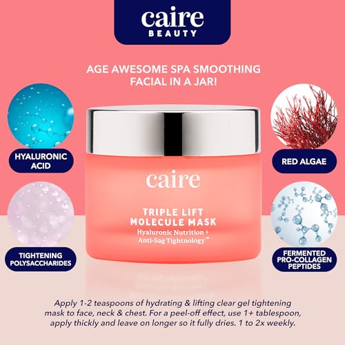 Caire Beauty Anti-Aging Hyaluronic Acid Gel Cream Face Lift Mask 40 ml (1.35 Fl Oz)