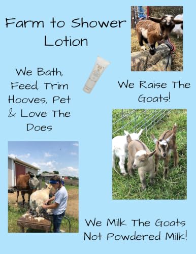 All Natural Goat Milk Body Lotion with White Tea & Ginger - 8oz Moisturizer