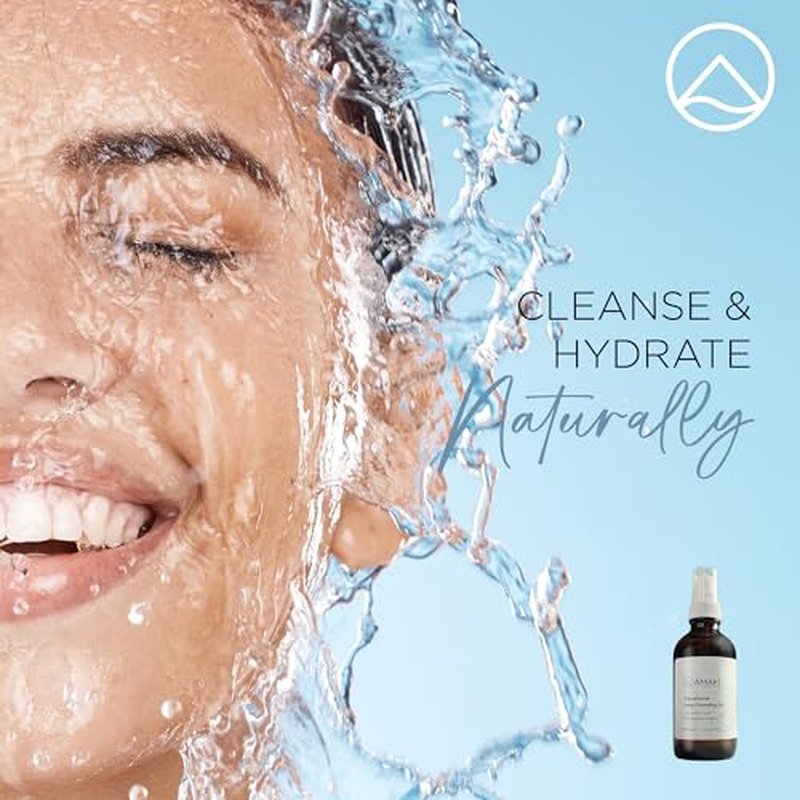 Amaki Deep Cleansing Oil & Makeup Remover with Squalane (Citrus Blend) - Organic Gifts for Women