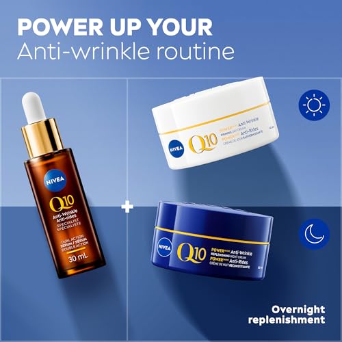 NIVEA Q10 Dual Action Face Serum with Coenzyme Q10 & Creatine 30ml