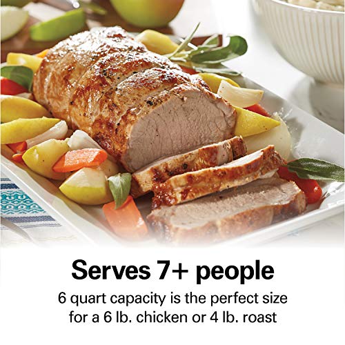 Hamilton Beach Programmable Slow Cooker with 6 Quart Stovetop-Safe Sear & Cook Crock, Silver