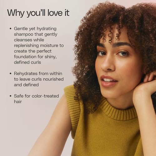 Blue 33.8 Fl Oz Ouidad Curl Quencher Moisturizing Shampoo for Tight Curls