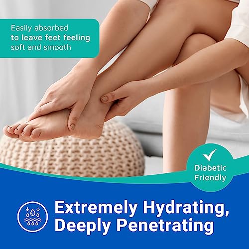 Heel Care Cream Bundle 5.5 Fl Oz Pack of 2 - Moisturizing & Exfoliating Foot Treatment