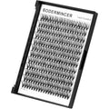Bodermincer 20D Lash Clusters Wispy Eyelash Clusters 240pcs D Curl (20D-D Curl-12mm)