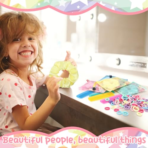 Christmas Gift Set for Volunteers - 50 Pack Holiday Gift Boxes with Scrunchies & Accessories