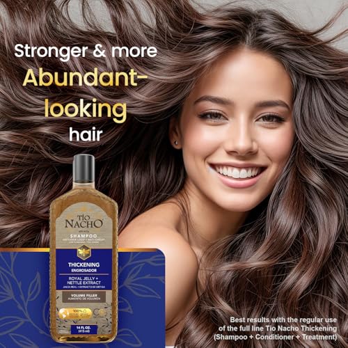 Tio Nacho Thickening & Volumizing Shampoo 14oz Pack of 3 for Hair Loss & Thinning