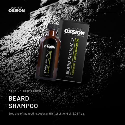 Beard Shampoo and Wash for Men - Gentle Cleansing & Softening Conditioner - 3.38 Fl Oz