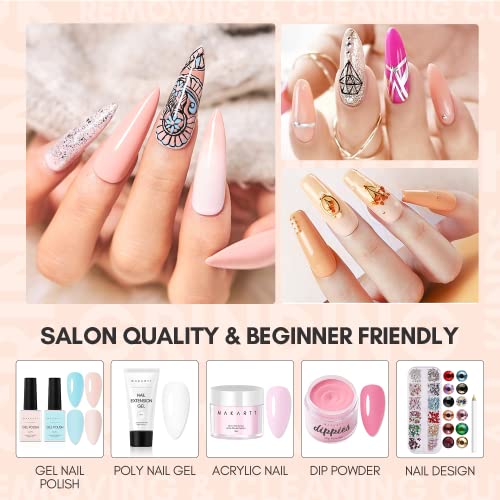 SAVILAND Nail Art Tool Set - Acrylic Nail Liquid and Rhinestone Glue for Nails