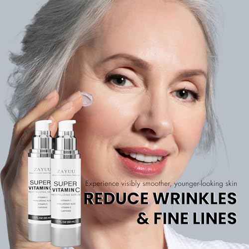 Vitamin C Serum 2-Pack with Hyaluronic Acid & Peptides - 1.7 Fl Oz
