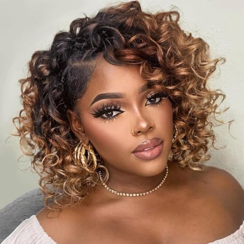Pre Looped Gogo Curl Crochet Hair 8 Packs - 10 Inch Ocean Wave Goddess Box Braids #T27