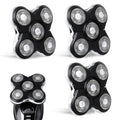 Gorlent 3 Pack Replacement Shaver Heads for Remington Balder Pro XR7000, Dual Track Smooth Close Shave