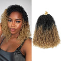 Pre-Looped Yanky Twist Crochet Hair 10in 8-Pack for Natural Styles