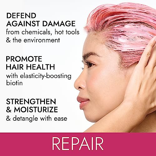 ion Repair BB Cream Leave in Conditioning Treatment, for All Hair Types, Paraben Free & Vegan 6 fl oz