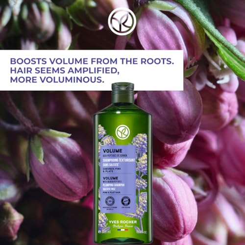 Yves Rocher Quinoa Extract Volumizing Sulfate-Free Shampoo for Fine Hair - 300ml