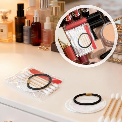 Bulk Hotel Vanity Kit Individually Wrapped Vanity Kit Travel,Hotel Hospitality Supplies,Hygiene Products Include Disposable Cotton Pads,Cotton Swabs,Hair Tie,Nail File,Dental Floss£¨100£©