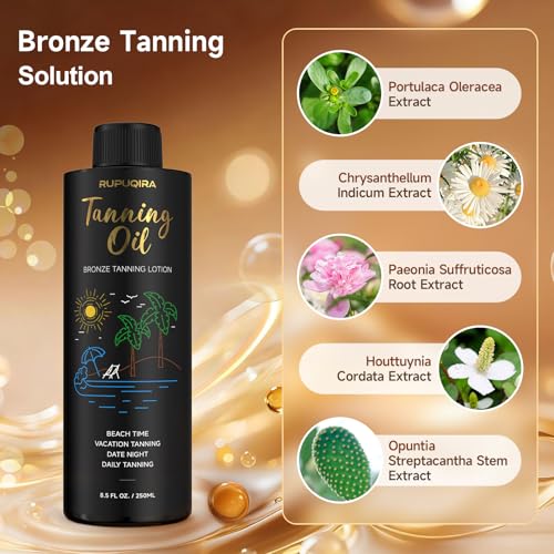 Spray Tan Solution 8.5 fl.oz. - Bronze Self Tanning Solution- Professional Sunless Tanning Formula for Deep Natural Bronze Glow, Streak-Free, Fast-Drying, Long-Lasting Color