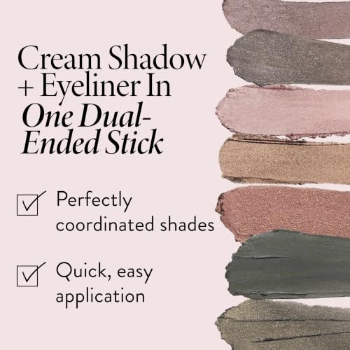 Glam Eyeshadow & Eyeliner Stick - Smokey Purple & Rich Plum - Variation of Glam